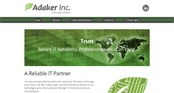 Desktop Screenshot of adaker.com